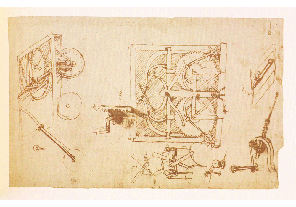 Codice Atlántico III - Leonardo da Vinci - Detalle-8
