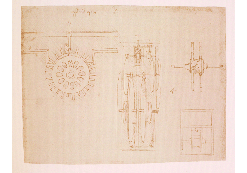 Codice Atlántico III - Leonardo da Vinci - Detalle-14