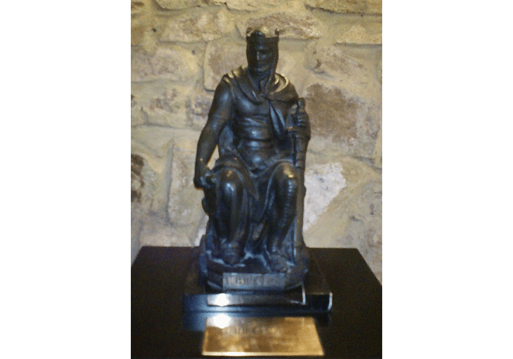  Escultura en bronce del Rey Jaime I el Conquistador