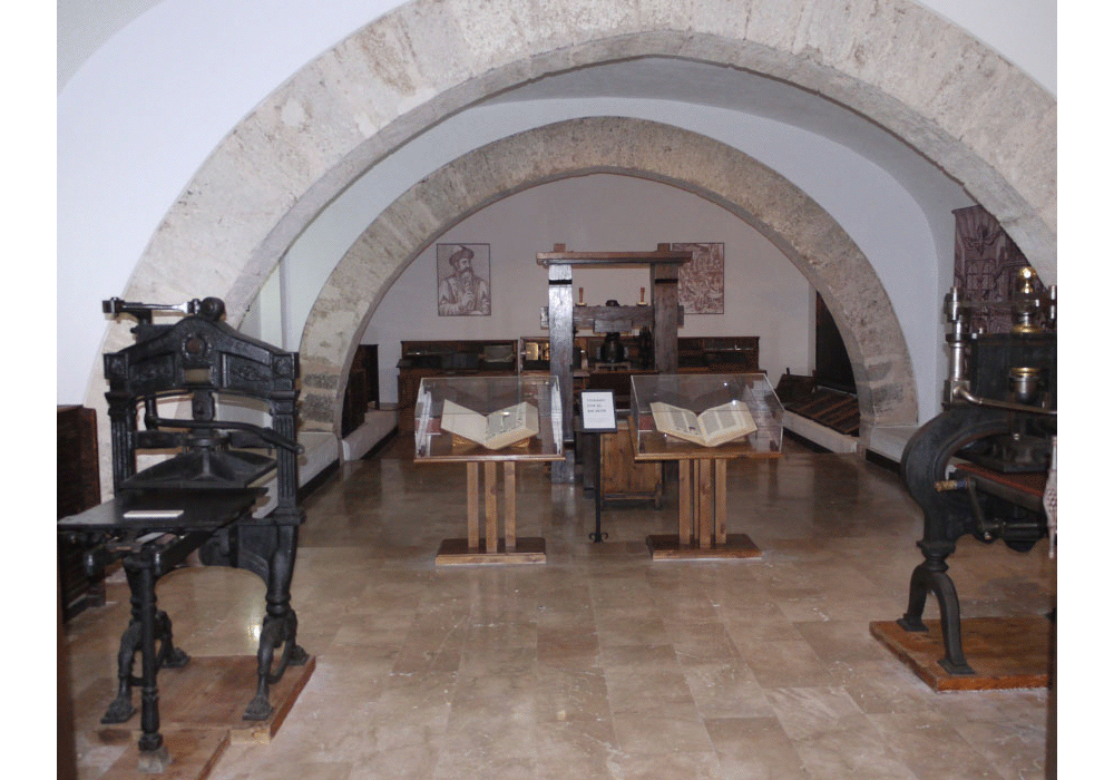 Vista de la Sala de la Prensa de Gutenberg