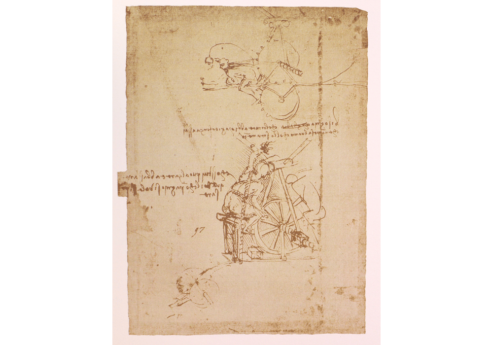 Codice Atlántico III - Leonardo da Vinci - Detalle-11